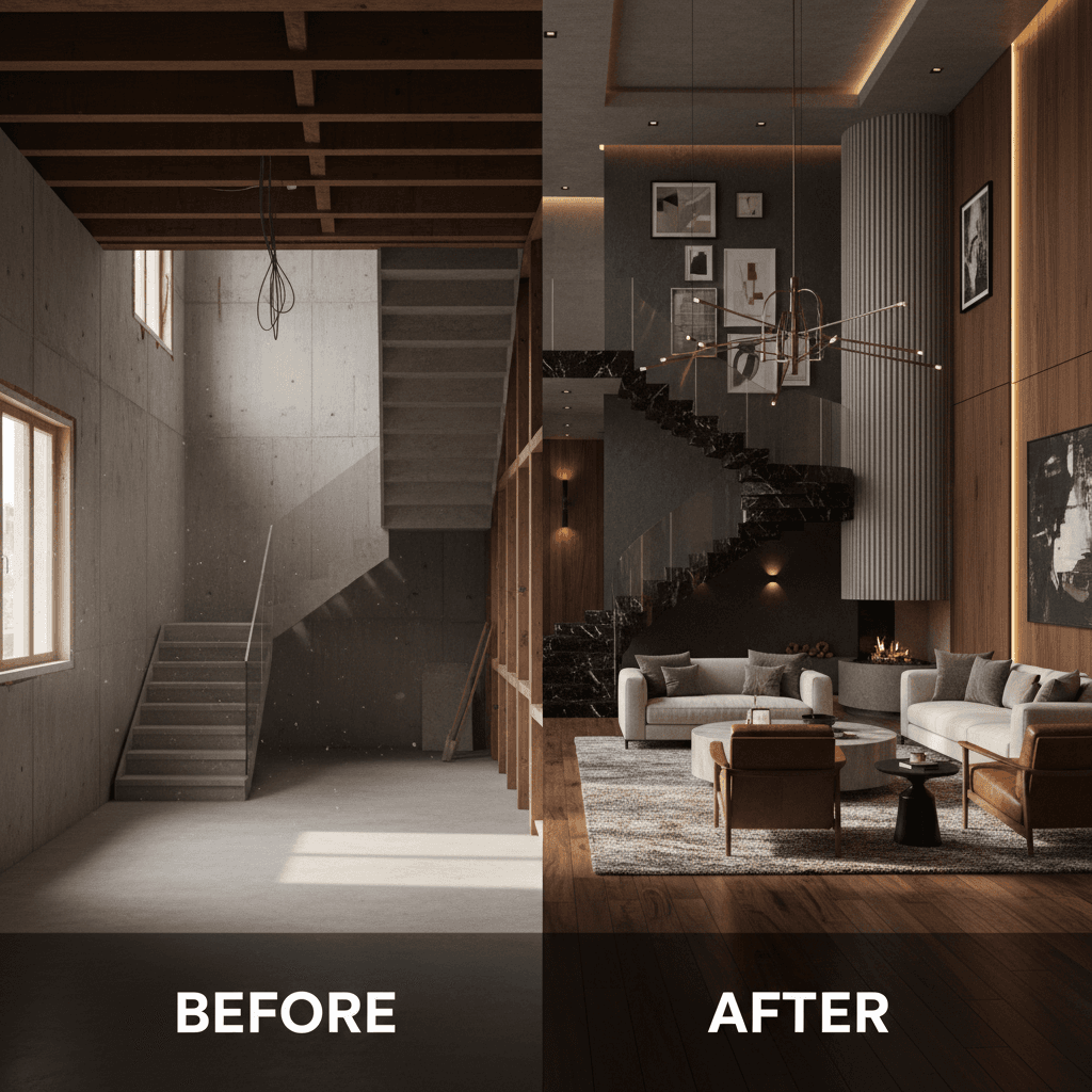 Dream Decor का पुनर्निर्माण प्रकल्प परिणाम